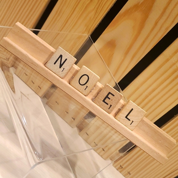 *NOEL* Scrabble Tile Rack - Picture 1 of 1